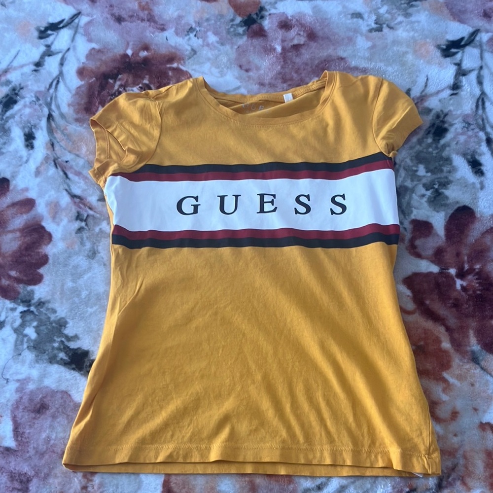 GUESS Kids Yellow T-Shirt
